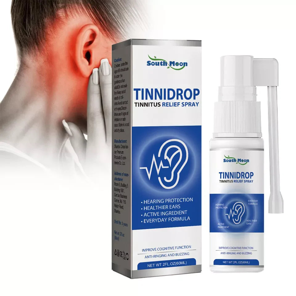 Spray Natural pentru Urechi– Reducerea Tinitusului & Curățare Rapidă